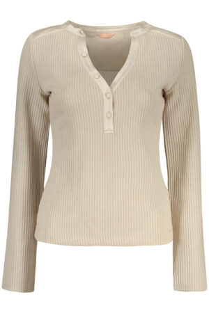 GUESS JEANS WOMEN'S BEIGE SWEATER