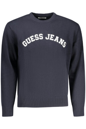 GUESS JEANS MEN'S BLUE SWEATER