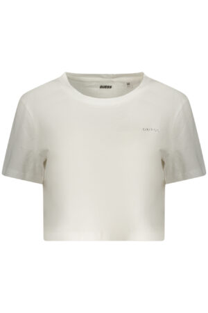 GUESS JEANS WOMEN'S SHORT-SLEEVE T-SHIRT WHITE