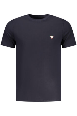 GUESS JEANS MEN'S SHORT-SLEEVED T-SHIRT BLUE