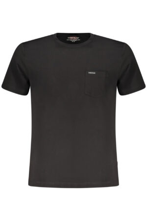 GUESS JEANS MEN'S SHORT-SLEEVED T-SHIRT BLACK
