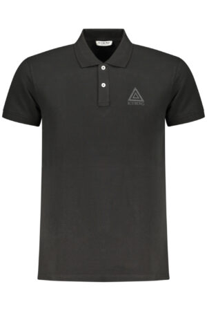ICEBERG MEN'S SHORT-SLEEVE POLO SHIRT BLACK