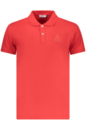 ICEBERG MEN'S SHORT-SLEEVED POLO SHIRT, RED