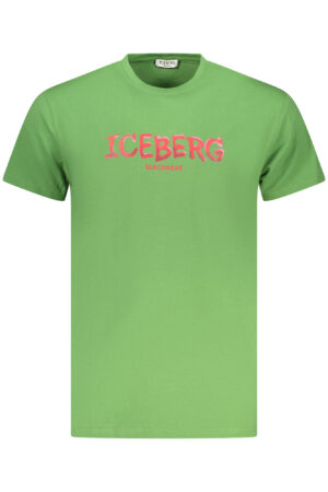 ICEBERG MEN'S SHORT-SLEEVED T-SHIRT GREEN