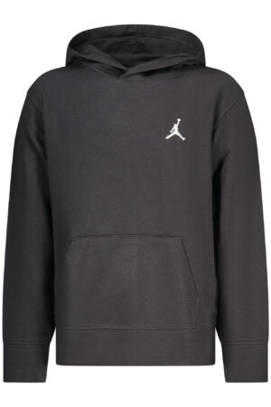 JORDAN KIDS' BLACK ZIP-UP SWEATSHIRT