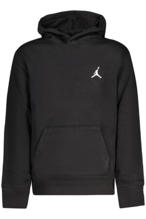 JORDAN KIDS' BLACK ZIP-UP SWEATSHIRT