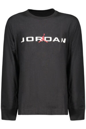 JORDAN LONG-SLEEVED T-SHIRT FOR KIDS, BLACK