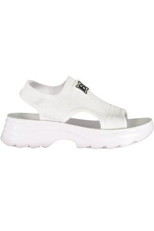 LAURA BIAGIOTTI WOMEN'S WHITE SANDALS