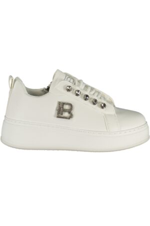 LAURA BIAGIOTTI WOMEN'S WHITE SPORTS SHOES