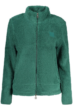 LAURA BIAGIOTTI WOMEN'S BROWN ZIP-UP SWEATSHIRT