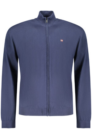 NAPAPIJRI MEN'S BLUE CARDIGAN