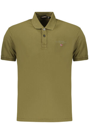 NAPAPIJRI MEN'S SHORT-SLEEVE POLO SHIRT, GREEN