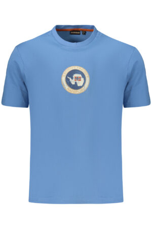 NAPAPIJRI MEN'S SHORT-SLEEVED T-SHIRT, BLUE