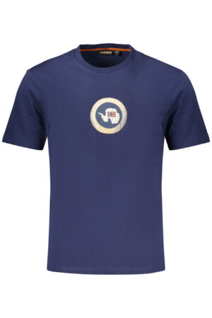 NAPAPIJRI MEN'S SHORT-SLEEVED T-SHIRT, BLUE
