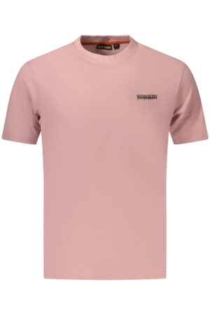 NAPAPIJRI MEN'S SHORT-SLEEVE T-SHIRT PINK