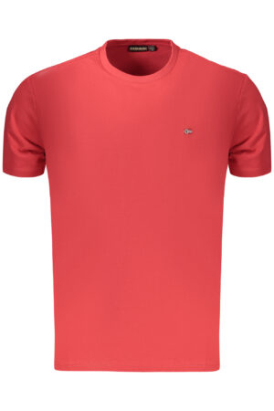 NAPAPIJRI MEN'S SHORT-SLEEVED T-SHIRT, RED