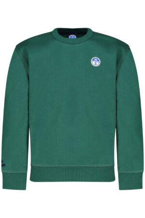 NORTH SAILS CHILDREN'S ZIP-UP SWEATSHIRT, GREEN