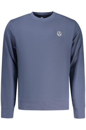 NORTH SAILS MEN'S BLUE ZIP-UP SWEATSHIRT