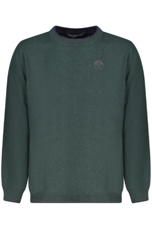 NORTH SAILS GREEN KIDS' SWEATER