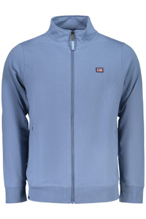 NORWAY 1963 MEN'S BLUE ZIP-UP SWEATSHIRT
