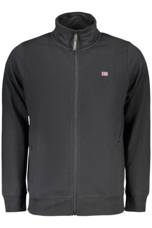 NORWAY 1963 MEN'S BLACK ZIP-UP SWEATSHIRT