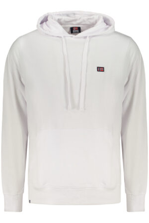 NORWAY 1963 MEN'S WHITE ZIP-UP SWEATSHIRT