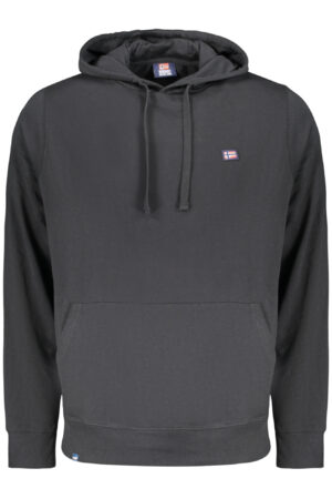 NORWAY 1963 MEN'S BLACK ZIP-UP SWEATSHIRT