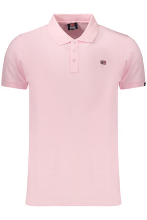 NORWAY 1963 MEN'S SHORT-SLEEVE POLO SHIRT, PINK