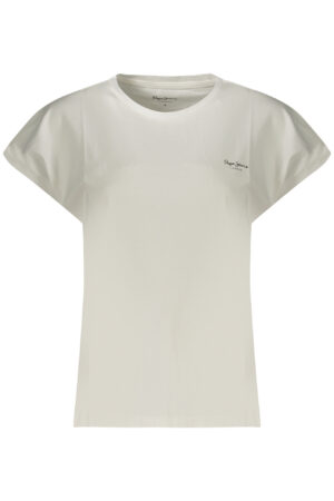 PEPE JEANS WOMEN'S SHORT-SLEEVE T-SHIRT WHITE