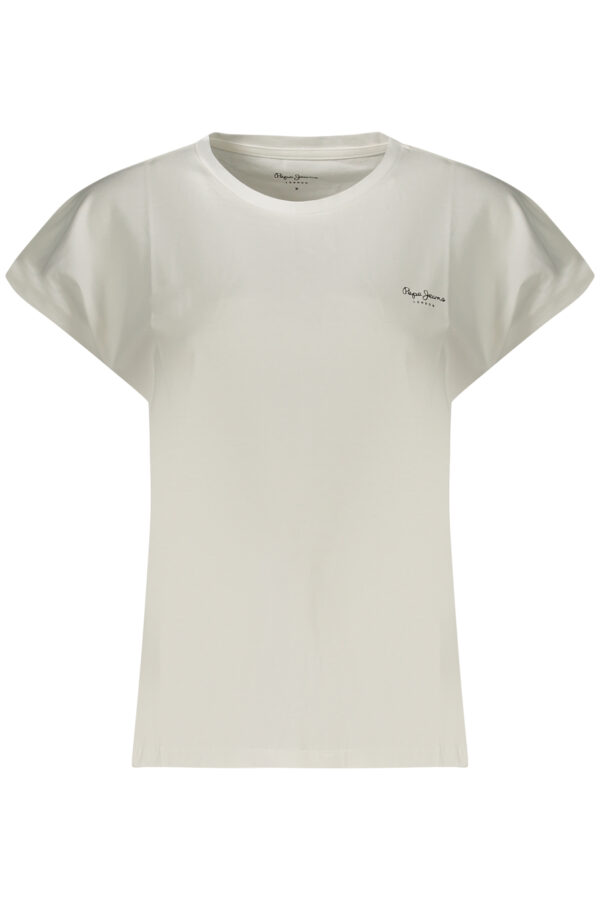 pepejeanst-shirtmanichecortedonnabianco_1
