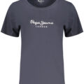 pepejeanst-shirtmanichecortedonnablu_1