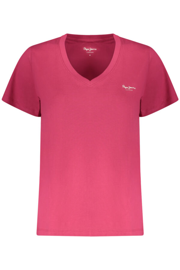 pepejeanst-shirtmanichecortedonnarosa_1 pepejeanst-shirtmanichecortedonnarosa_1