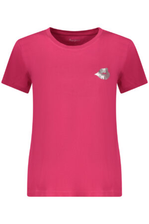 PEPE JEANS WOMEN'S SHORT-SLEEVED T-SHIRT, RED