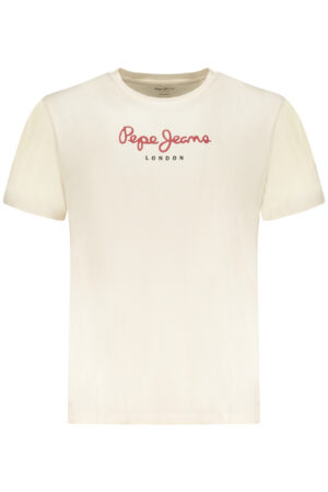 PEPE JEANS MEN'S SHORT-SLEEVE T-SHIRT, BEIGE