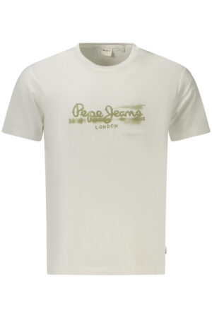 PEPE JEANS MEN'S SHORT-SLEEVED T-SHIRT WHITE