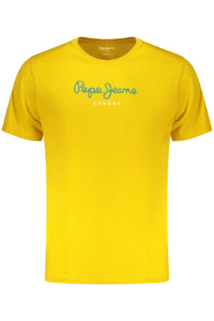 PEPE JEANS MEN'S SHORT-SLEEVED T-SHIRT YELLOW
