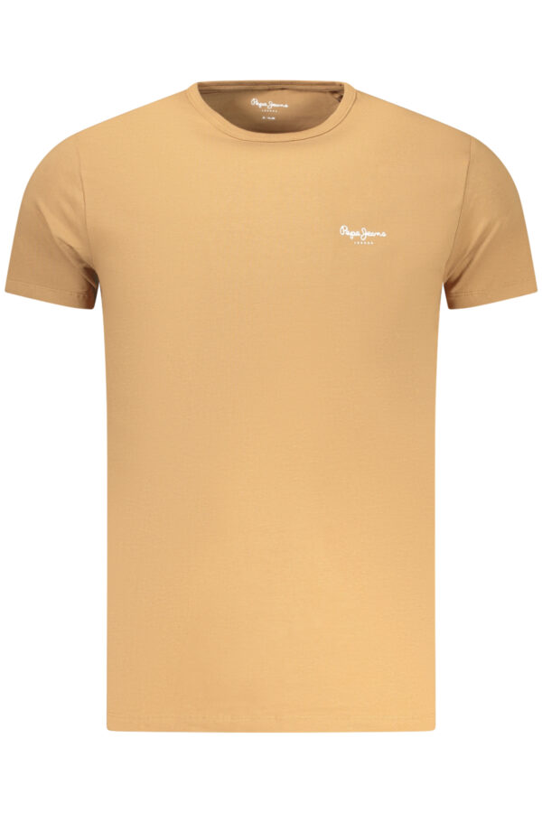 pepejeanst-shirtmanichecorteuomomarrone_1