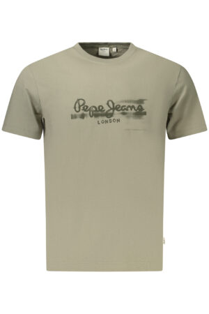 PEPE JEANS MEN'S SHORT-SLEEVED T-SHIRT GREEN
