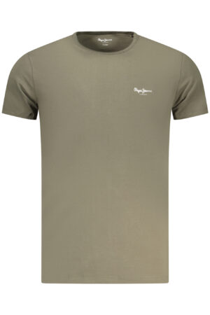 PEPE JEANS MEN'S SHORT-SLEEVED T-SHIRT GREEN