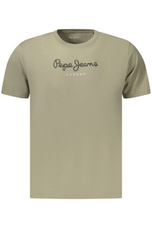PEPE JEANS MEN'S SHORT-SLEEVED T-SHIRT GREEN