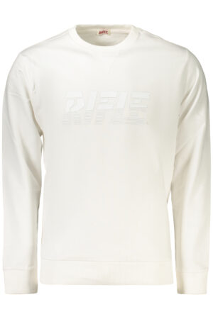 RIFLE MEN'S ZIP-UP SWEATSHIRT WHITE
