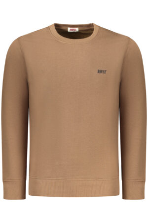 RIFLE MEN'S ZIP-UP SWEATSHIRT BROWN
