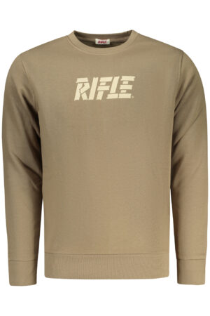 RIFLE MEN'S ZIP-UP SWEATSHIRT BROWN