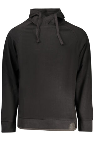 RIFLE MEN'S BLACK ZIP-UP SWEATSHIRT