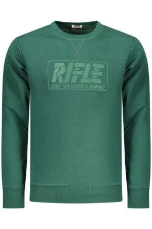 RIFLE MEN'S ZIP-UP SWEATSHIRT GREEN