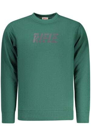 RIFLE MEN'S ZIP-UP SWEATSHIRT GREEN