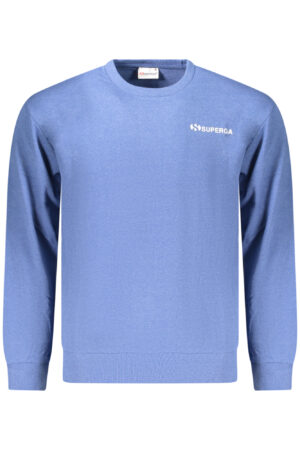 SUPERGA MEN'S ZIP-UP SWEATSHIRT, BLUE