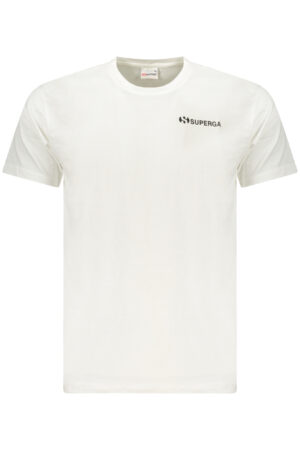 SUPERGA MEN'S SHORT-SLEEVE T-SHIRT WHITE