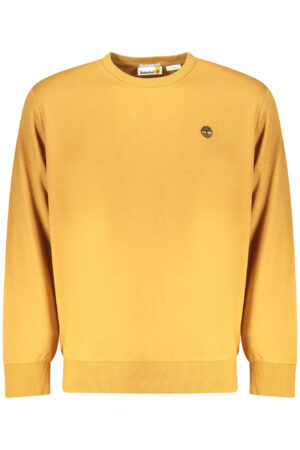 TIMBERLAND MEN'S BROWN ZIP-UP SWEATSHIRT
