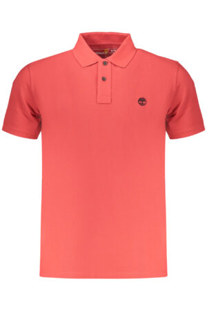TIMBERLAND MEN'S SHORT-SLEEVE POLO SHIRT, RED